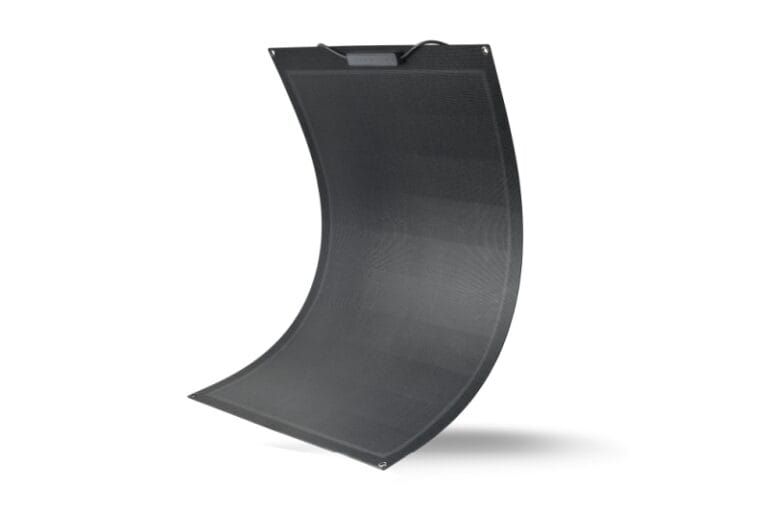 Sola-E anti-micro-crack flexible solar panel for RV, Marine, and Balcony installations.