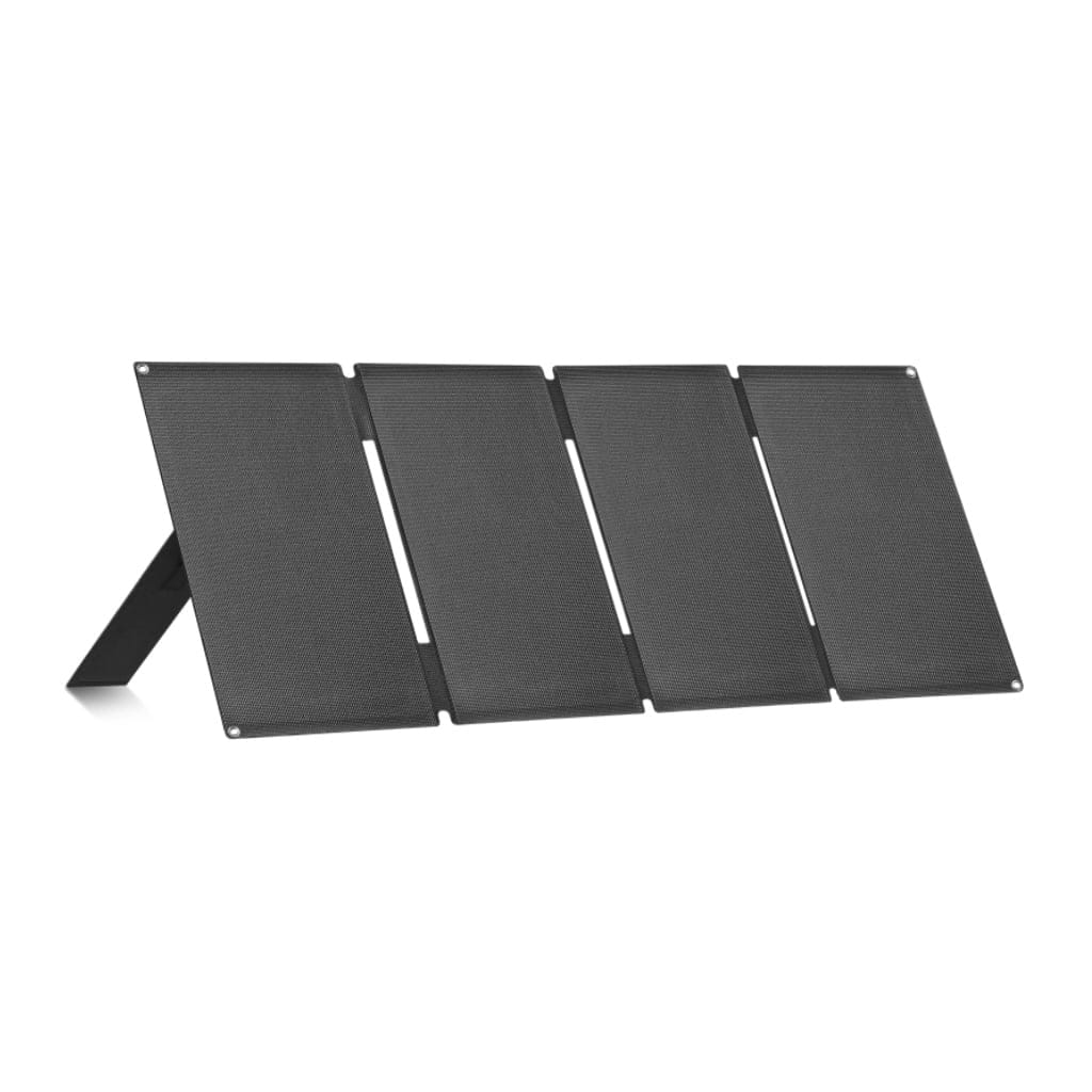 Sola-E 60w 4-panel hpbc foldable solar charger unfolded.