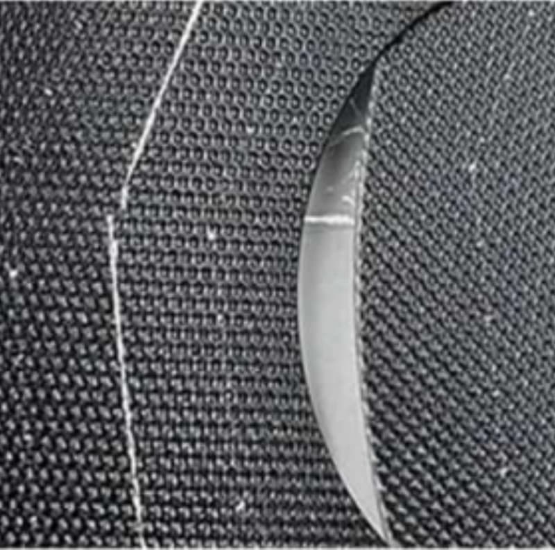 Close-up angled view of an industrial ETFE mini solar panel, showcasing the non-stick honeycomb surface texture and the robust rigid FR4 fiberglass backing structure.