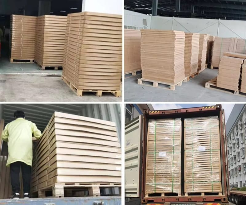 Secure packaging for the Sola-E 400W foldable solar panel, designed to ensure safe shipping and protection during transport.