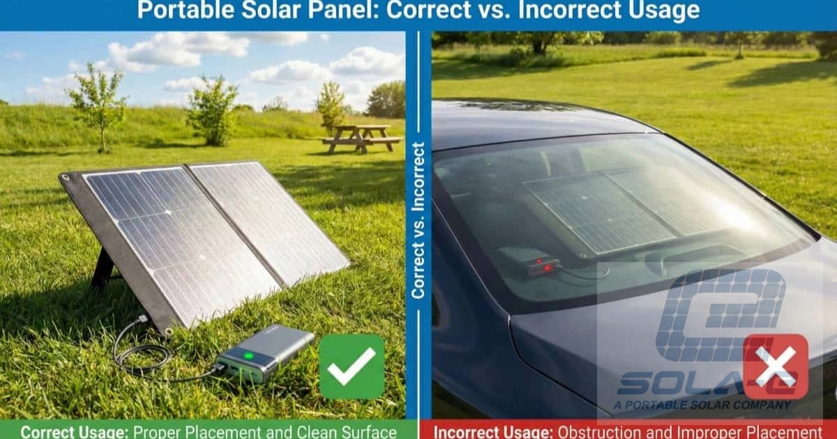 Why Portable Solar Panel Charger Fail: User Error vs Product Defects ...