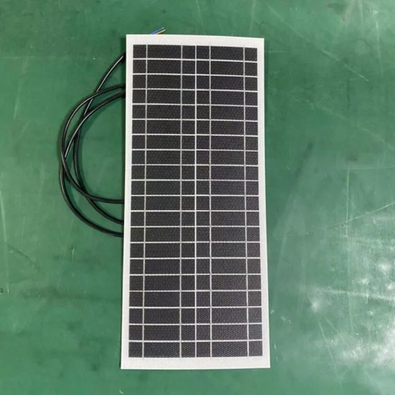 Marine Grade ETFE flexible solar panel with textured non-slip surface for high heat resistance
