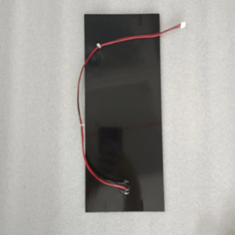 Custom 7.8W IP67 lightweight solar panel developed for a U.S. robotic pool cleaner project with full-black ETFE lamination and 155g weight specification