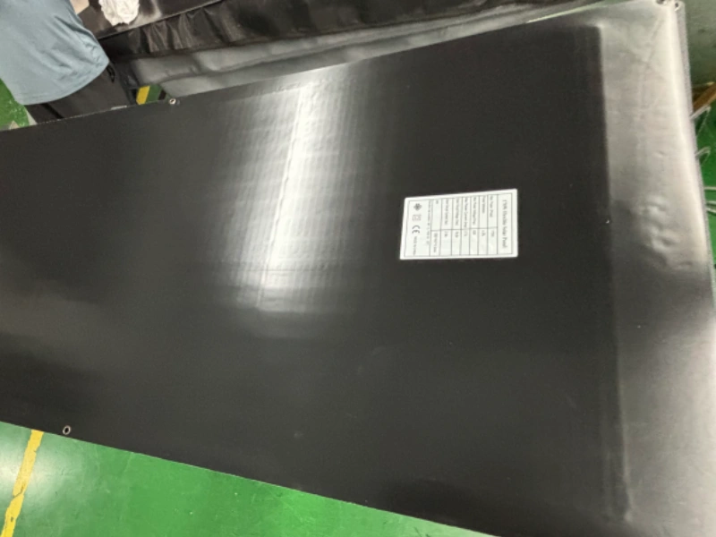 ETFE-coated flexible solar panel built for saltwater and marine environments
