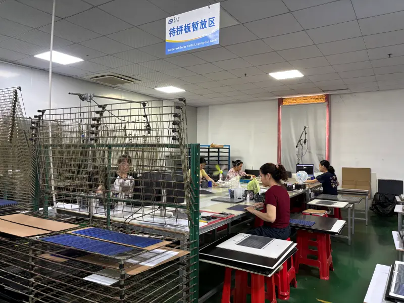 Flexible solar panels staged for mass production at OEM factory